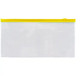 Набір папок DL Axent конверт 12 шт. застібка zip-lock жовта (1409-26-A)