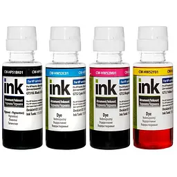 Чорнило ColorWay HP Ink Tank 115/315/415 (4х100мл) BK/С/M/Y (CW-HP51/HW52SET01)