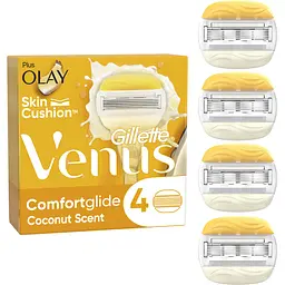 Змінні касети для гоління Venus & Olay Comfort Glide Кокос 4 шт. - мініатюра 2