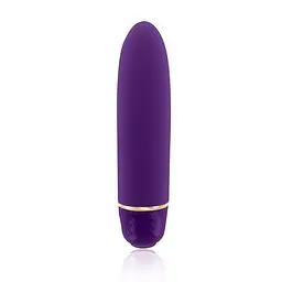 Мінівібратор-віброкуля Rianne S Classique Vibe Deep Purple: 7 режимів, з розкішним чохлом-косметичкою