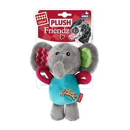 Іграшка для Собак Gigwi Plush Friendz Слоник з пищалкою 16х8х8 см - мініатюра 2