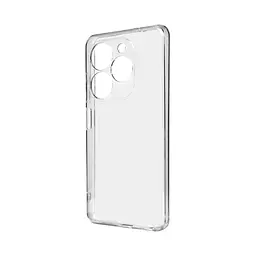 Прозрачный чехол для TECNO Spark Go 2024 (BG6)/20C (BG7n) с защитой камеры, тонкий, силиконовый, бесцветный, ударопрочный, противоударный бампер с закрытой камерой, ArmorStandart (ARM73591)