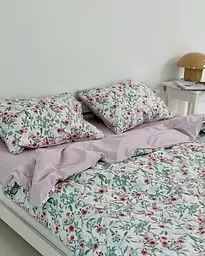 Постільна білизна полуторна Dushka Home Сатин 21057 160х215 см - мініатюра 2