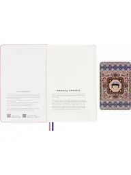 Блокнот Moleskine Sakura x Momoko середній у лінійку канва (LESU07QP060NB) - мініатюра 6