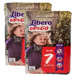 Підгузки-трусики Libero Up&Go 7 (16-26 кг) 38 шт