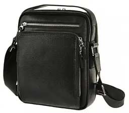 Чоловіча шкіряна сумка Vintage 21х25х7,5 см sum0012523