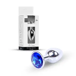 Анальна пробка Jewellery Silver Plug сріблястого кольору