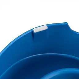 Механічна пластикова годівниця для сухого корму та води для котів і собак Ferplast ZENITH білий/синій - мініатюра 4