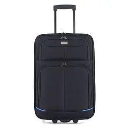 Валіза Semi Line 20" (S) Black/Blue Lines (T5753-1) - мініатюра 2