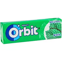 Жувальна гумка Orbit Зелена м'ята 14 г