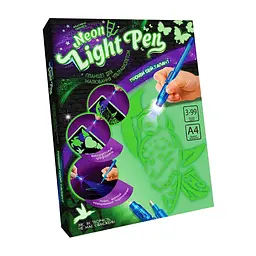 Набір креативної творчості Neon Light Pen (українською), Danko Toys