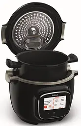 Мультиварка скороварка Tefal Cook4me Touch 1600Вт 6л сенсорне керування 13 програм чорний - мініатюра 5