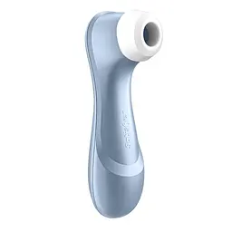Вакуумний стимулятор клітора Satisfyer Pro 2 16 см блакитний - мініатюра 8