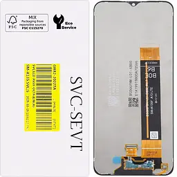 Дисплей Samsung A135 Galaxy A13 4G /A137 /A236 /M135 /M236 /M336 чорний, оригінал, сервісне пакування, SM-A135F BS066FBM-L01-D805_R5.7, GH96-1507