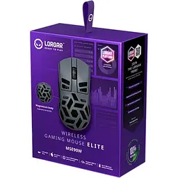 Миша Lorgar MSE90W Magnesium Alloy Wireless Gaming Mouse Elite Dark Grey (LRG-MSE90W-DG) - мініатюра 10