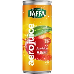 Нектар газований Jaffa Aerojuice Can манго 0.25 л