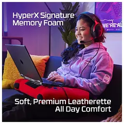 Навушники HyperX гарнітура ігрова геймерські Cloud III 3.5 mm (727A9AA) чорні червоні - мініатюра 6