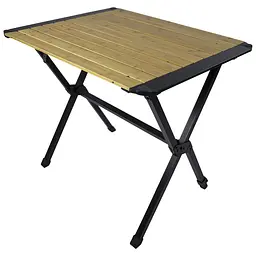 Складний стіл Bo-Camp Maryland M 80x63 cm Bamboo Brown (1404643) - мініатюра 3