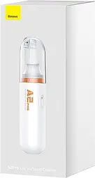 Автомобільний пилосос Baseus A2 Pro Car Vacuum Cleaner бездротовий білий - мініатюра 2