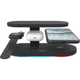 Зарядний пристрій Canyon 5in1 Wireless charger with UV sterilizer (CNS-WCS501B) - мініатюра 4