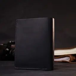Шкіряний чоловічий гаманець GRANDE PELLE 12х14,5х1 см acs0026939 - мініатюра 7