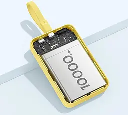 Павербанк Baseus Magnetic Mini Yellow 10 000 mAh / 30 Вт (P1002210BY23-00) - мініатюра 7