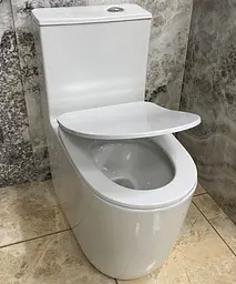 Підлоговий унітаз VBI Salina Rimless white VBI-021001, Білий - мініатюра 3
