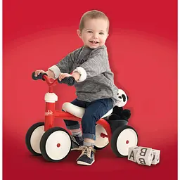 Біговел дитячий Smoby Toys чотирьох колісний металевий червоний (721400) - мініатюра 8