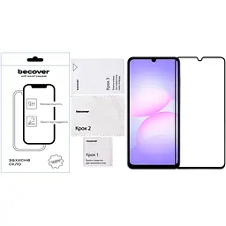 Скло захисне BeCover Samsung Galaxy A07 SM-A075 Black (713731) - мініатюра 3