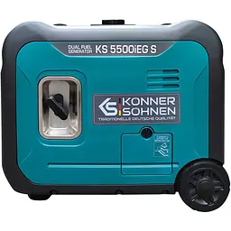 Генератор газово-бензиновий Konner&Sohnen KS 5500iEG S [107777] - мініатюра 4