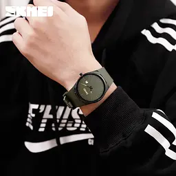 Наручний годинник 1509AG Army Green Skmei acs0030709 - мініатюра 3