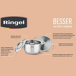 Каструля Ringel Besser 1.6 л 16 см kuh0016450 - мініатюра 4