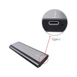 Кишеня зовнішня Dynamode M.2 SSD NVMe/SATA combo USB3.2 GEN2 USB-C (DM-CAD-SSD05) - мініатюра 3