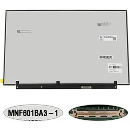 Матрица 15.6" MNF601BA3-1 (1920*1080 40pin(eDP IPS 180Hz 300cd/m2 100% sRGB) LED SLIM(без планок и проушин) матовая разъем
