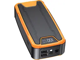 Зовнішній акумулятор (Power Bank) PowerPlant 30000mAh (PB930968) - мініатюра 2