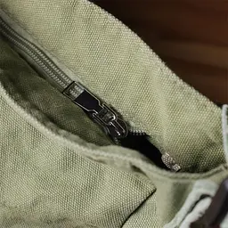 Сумка на плече з якісного текстилю Vintage s_15131 оливкова - мініатюра 9