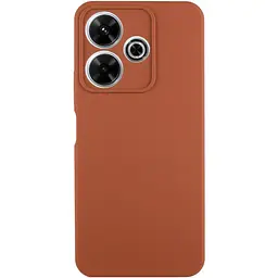 Чохол Silicone Cover Ummi Lakshmi Full Camera (AA) для Xiaomi Redmi 13 4G / Poco M6 4G Коричневий / Brown