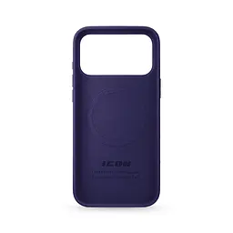 Силиконовый чехол с MagSafe для Apple iPhone 17 Pro Max, ICON2 MagCase, фиолетовый, противоударный, панель с мягкой подкладкой, защита всего корпуса, поддержка беспроводной зарядки, совместим с защитными стеклами и пленками, ArmorStandart (ARM88995) - мініатюра 2