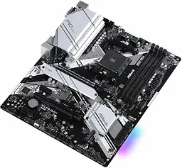 Материнська плата AsRock B550 PRO4 (B550 PRO4) (Socket AM4, AMD B550, Micro-ATX) - мініатюра 3