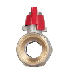 Кран кульовий Thermo Alliance "Американка" Standart 3/4" ВЗ прямий, PN40, метелик SD220W20 - мініатюра 5