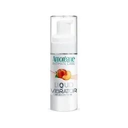 Рідкий вібратор (персик) 30 мл Amoreane Med Liquid Vibrator