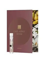 Листівка із пробним зразком Духи Avon Far Away Beyond для Неї, 0,6 мл - мініатюра 1
