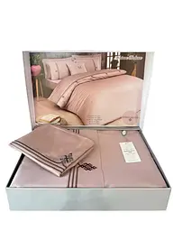 Постільна білизна Rosa Grey Сатин Преміум Maison D'or pbe0051908 - мініатюра 2