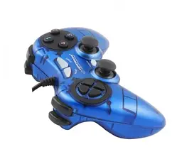 Геймпад GX400 "Fighter", Dark Blue, USB, вібрація Esperanza teh0028545 - мініатюра 2