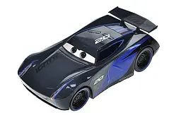 Іграшкова машинка гоночна з мультфільму Cars Jackson Storm світлозвукові ефекти 17616-42DD в коробці р.19х10х6см - мініатюра 2