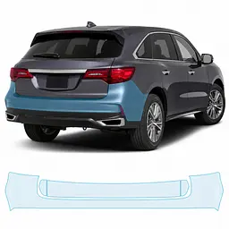 Антигравійна захисна бронеплівка за лекалами для Acura MDX YD3 facelift 2017-2020 - задній бампер