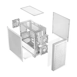 Корпус для ПК Logic concept DART PRO MINI MESH WHITE (AM-DART-PRO-0000-20) - мініатюра 5