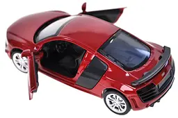 Іграшкова машинка гоночна Audi R8 GT Автопром металева 10004, в коробці 16,5x7x8 см - мініатюра 4