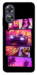 TPU чохол Demsky GTA vibes для Oppo A17