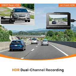 Автомобільний відеореєстратор 70mai Dash Cam 4K A810 [101174] - мініатюра 7